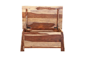 Porter Designs Kalispell Solid Sheesham Wood Natural Coffee Table Natural 05-116-12-2419