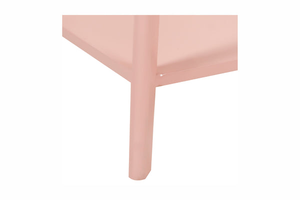 Porter Designs Capri Solid Wood Modern Nightstand Pink 04-108-04-6845