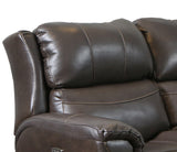 Southern Motion Shimmer 353-78P Transitional  Power Headrest Reclining Console Loveseat with USB Ports 353-78P 957-18