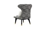 Chateau Black Accent Chair
