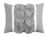 Ashville Grey King 16pc Comforter Set