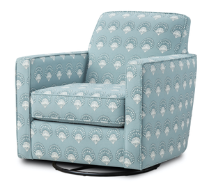 Fusion 402-G Transitional Swivel Glider Chair 402-G Chantilly Mist