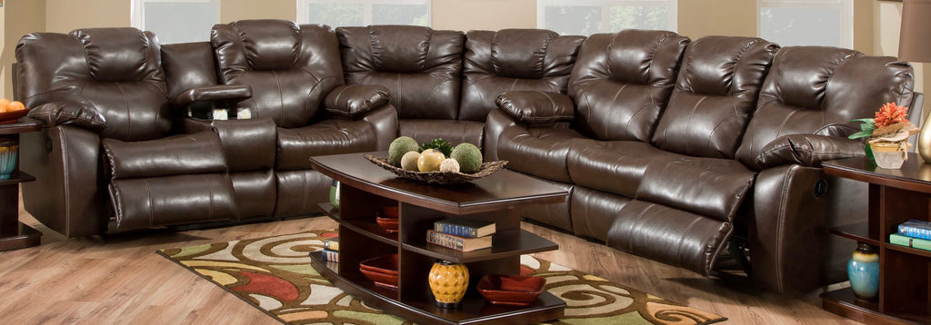 Southern Motion Avalon 838-31,28,83 Transitional  Leather Reclining Sectional 838-31,28,83 903-22