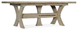Alfresco Vittorio 80in Rectangle Dining Table with 2-22in Leaves
