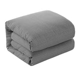 Morgan Charcoal King 3pc Duvet Set