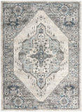 Nourison Kathy Ireland American Manor AMR02 French Country Machine Made Power-loomed Indoor only Area Rug Grey 5'3" x 7'3" 99446883193