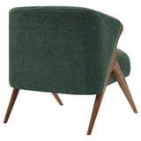 Florence Fabric Accent Chair Havana Green