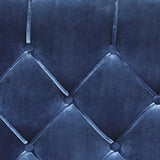 Rivka Navy Queen Velvet Headboard