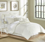 Brenton Beige King 9pc Comforter Set