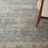 Nourison Starry Nights STN08 Persian Machine Made Loom-woven Indoor Area Rug Light Blue 8'6" x 11'6" 99446793003