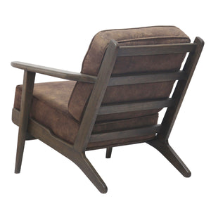 Albert Accent Chair - Contemporary Plush Seating with Solid Oak Frame for Modern Living Spaces