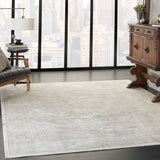 Nourison Starry Nights STN02 Farmhouse & Country Machine Made Loom-woven Indoor Area Rug Cream Grey 8'6" x 11'6" 99446737540