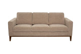 Porter Designs Annie Wood Trim Contemporary Sofa Cream 01-216-01-3039