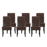 Pollards Contemporary Upholstered Dining Chairs (Set of 6)