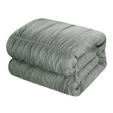 Kaiah Grey King 3pc Comforter Set