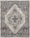 Nourison Kathy Ireland American Manor AMR02 French Country Machine Made Power-loomed Indoor only Area Rug Grey 9' x 12' 99446884022