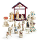 First Blessing Nativity Water Well Figurine - Set of 2