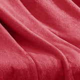 Gaten Red Throw Blanket