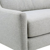 Porter Designs Mellon Tufted Modern Loveseat Cream 01-207C-02-1651