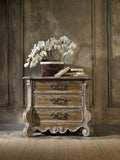 Hooker Furniture Chatelet Traditional-Formal Nightstand in Poplar Solids with Pecan Veneers 5300-90016