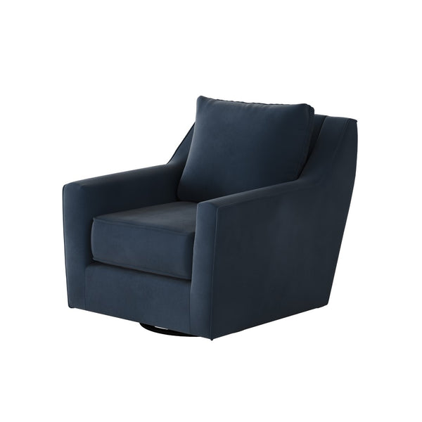 Fusion 67-02G-C Transitional Swivel Glider Chair 67-02G-C Bella Midnight