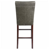 Milton Bonded Leather Bar Stool