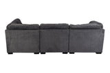 Porter Designs Morrison Contemporary Modular Contemporary Sectional Gray 01-33C-32-2319-KIT