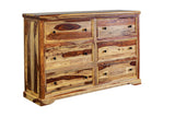 Porter Designs Taos Solid Sheesham Wood Natural Dresser Natural 04-196-01-9049N