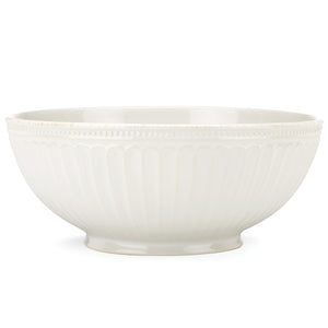 French Perle Groove White™ Medium Serving Bowl - Set of 2