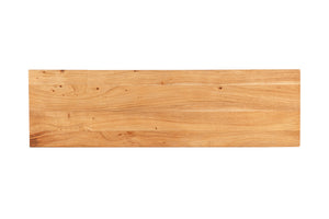 Porter Designs Bauhaus Solid Acacia Wood Modern Dining Bench Natural 07-162-13-0170T-KIT