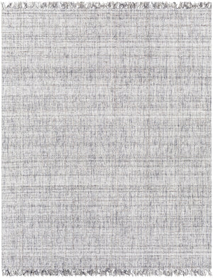 Yorkville YRK-2300 Modern Viscose, Wool, Polyester Rug YRK2300-810 Light Gray, Dark Green, Ivory, Dark Brown, White 65% Viscose, 25% Wool, 10% Polyester 8' x 10'