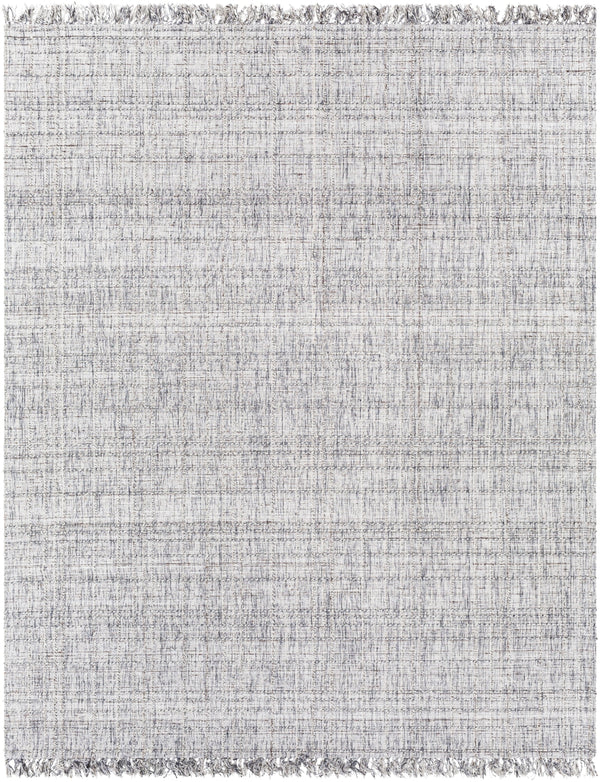 Yorkville YRK-2300 Modern Viscose, Wool, Polyester Rug YRK2300-810 Light Gray, Dark Green, Ivory, Dark Brown, White 65% Viscose, 25% Wool, 10% Polyester 8' x 10'