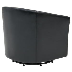 Hayden 360-Degree Swivel Tub Chair – Luxurious Bonded Leather, Sturdy Construction, Fully Assembled