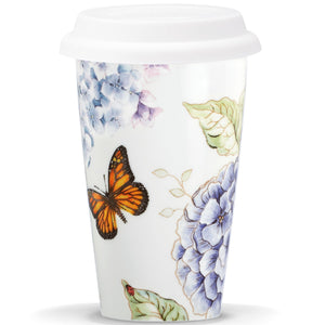 Butterfly Meadow Blue® Thermal Travel Mug - Set of 4