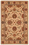 Nourison Living Treasures LI04 Persian Machine Made Loomed Indoor only Area Rug Ivory 3'6" x 5'6" 99446181800