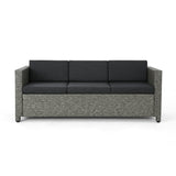 Puerta Outdoor Wicker 3 Seater Sofa