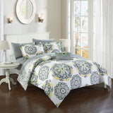 Barcelona Grey King 8pc Comforter Set