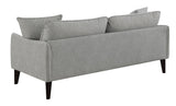 Porter Designs Asher Mid-Century Modern Modern Sofa Gray 01-33C-01-5202