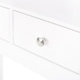 Noble House Loverin Modern Over-the-Toilet Storage Rack with Drawers, White
