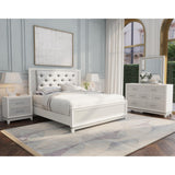 Samuel Lawrence Furniture Starlight King Upholstered Panel Bed with LED Lights S808-BR-K3-SAMUEL-LAWRENCE S808-BR-K3-SAMUEL-LAWRENCE