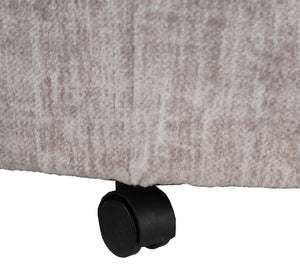 Porter Designs Big Chill Soft Microfiber Accent Swivel Contemporary Accent - Swivel Cream 01-33C-14-4439