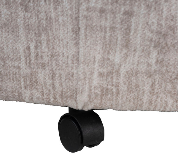 Porter Designs Big Chill Soft Microfiber Accent Swivel Contemporary Accent - Swivel Cream 01-33C-14-4439