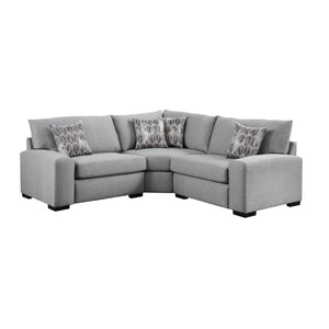 Porter Designs Clayton Modern Modern Sectional Gray 01-33C-12-5346-KIT