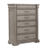 Pulaski Furniture Madison Ridge 6 Drawer Chest in Heritage Taupe P091124-PULASKI P091124-PULASKI