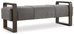 Hooker Furniture Curata Modern/Contemporary Rubberwood Solids with Fabric Upholstered Bench 1600-50006-DKW