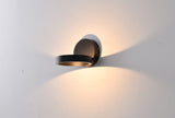 Bethel Sand Black LED Wall Sconce in Metal