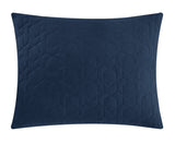 Davina Navy King 9pc Comforter Set