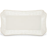 French Perle White™ Hors D'Oeuvres Tray - Set of 4