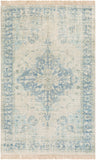 Zainab ZAI-2300 Traditional Cotton, Polyester Rug ZAI2300-81012 Sky Blue, Navy, Sage, Lime, Dark Green, White 70% Cotton, 30% Polyester 8'10" x 12'