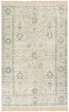 Zainab ZAI-2308 Traditional Cotton, Polyester Rug ZAI2308-81012 Sage, Dark Green, Lime, White 70% Cotton, 30% Polyester 8'10" x 12'